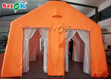 Şişme Acil Durum Çadırı Hastaları Kurmak İçin Hızlı İnşa Edilen Şişme Mobil Tıbbi Karantina Çadırı