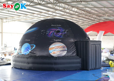 Taşınabilir Mobil Planetarium Dome Çadır / Eğitim İçin Şişme Projeksiyon Çadırı