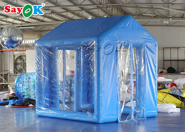Şişme Çerçeve Çadır 3x2.5x3M Su Geçirmez Anti Virüs Şişme Tıbbi Çadır Hava Pompalı Hava Geçirmez