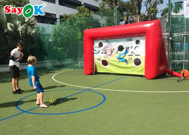Şişme Futbol Toss Oyunu PVC Şişme Spor Oyunları Blow Up Penaltı Futbol Shoot Out Spor Oyunları Çocuklar İçin