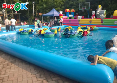 Şişme Su Tankı Yetişkin Çocuk Yüzme Şişme Havuzu Su Parkı Oyunları için / PVC Havuz Yüzen