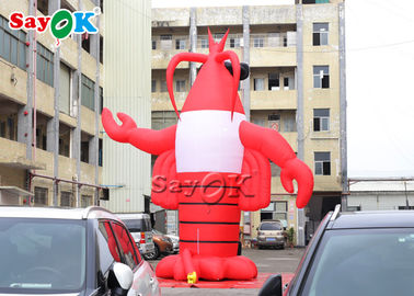 Şişme Reklam Balonları Deniz Hayvanı Yaban sincabı 7M Şişme Istakoz modeli