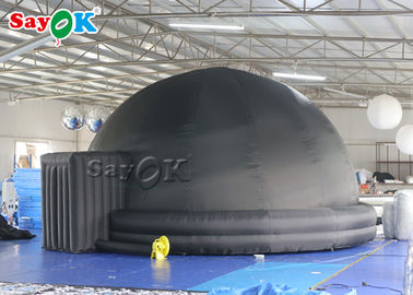 360 Dome Projeksiyon 5/6m Taşınabilir Siyah Şişme Planetaryum Çadırı