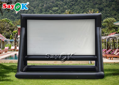 Şişme Büyük Ekran Arka Bahçe Şişme Film Ekranı Arkadan Projeksiyon Logo Baskısı