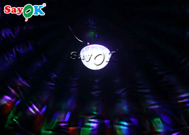 Magic Lights ile En İyi Şişme Çadır 5x4x3.8mH Şişme Disco Dome Bouncy Castle