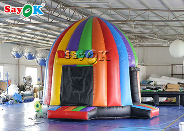 Magic Lights ile En İyi Şişme Çadır 5x4x3.8mH Şişme Disco Dome Bouncy Castle