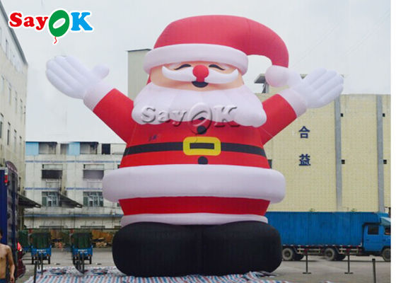 Reklam için 10m Noel Şişme Noel Baba Modeli