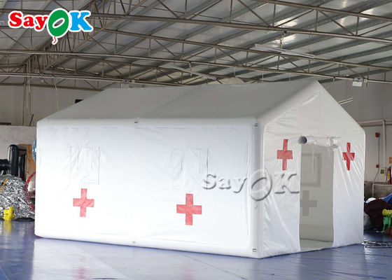 Tıbbi Aciliyet İçin Şişme Acil Çadır Su Geçirmez Hava Geçirmez Şişme Hastane Çadırı