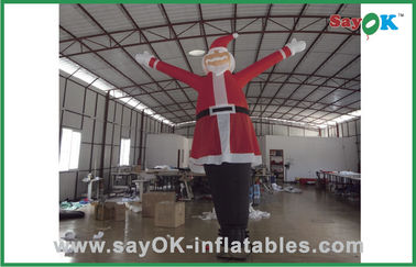 Dans Eden Hava Kuklaları Noel Baba Noel Kutlaması İçin Şişme Hava Dansçısı Reklamı
