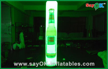 Promosyon LED Şişme Aydınlatma Dekorasyon Küçük Şişme Pillar 2m Yükseklik