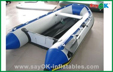 Isı Mühürlü Mavi PVC Şişme Botlar Su Eğlence Blow Up Boat 2 Kişilik