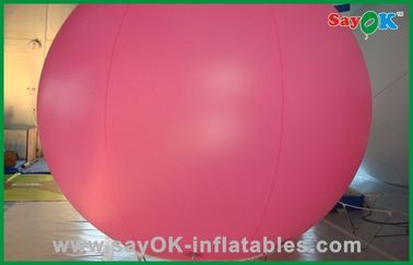 Pembe Renk Şişme Balon Açık Şişme Helyum Balon