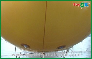 Açık Show Olay 6m Yükseklik için Altın Renk Helyum Şişme Balon