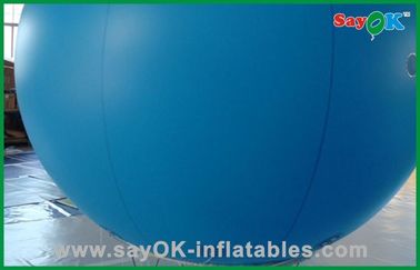 Açık Show Etkinliği için Mavi Renk Helyum Şişme Büyük Balon