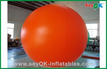 Açık Show Etkinliği için Yeni Güzel Orangecoloured Helyum Şişme Büyük Balon
