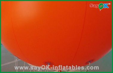 Açık Show Etkinliği için Yeni Güzel Orangecoloured Helyum Şişme Büyük Balon