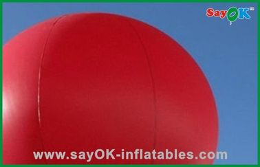 Düğün için Ticari Kırmızı Şişme Balon Helyum Reklam Balonları