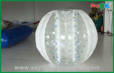 Şişme Açık Hava Oyunları Sıcak Satış Kabarcık 0.6mm PVC/TPU 2.3x1.6m Şişme Gövde Tampon Topu Oyun İçin