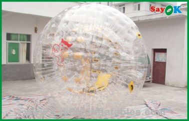 Yetişkinler İçin Şişme Parti Oyunları 0.7mm TPU Dev Balon Şişme Zorb Topu / Şişme Spor Oyunları