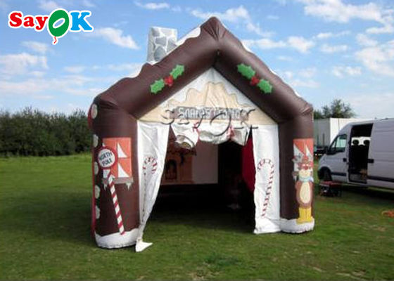Çocuk Partisi için şişme çadır Özelleştirilmiş Açık Noel Şişme Çadır
