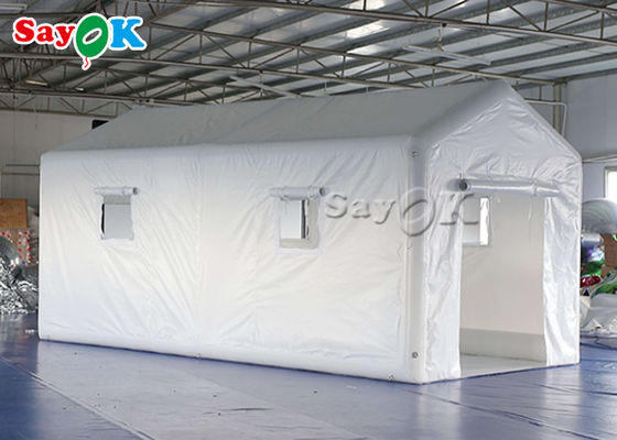 Şişme Direk Çadırı Şişme Acil Durum 6x3x3mH Tıbbi İzolasyon Çadırları