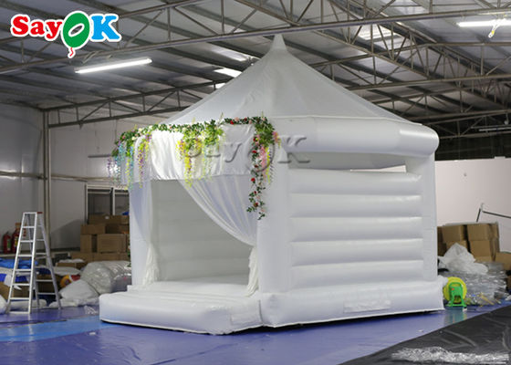 5x5x4.7mH PVC Düğün Hava Atlama Şişme Sıçrama