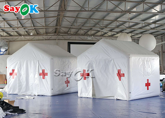 Askeri Alan İçin Saha Hastane Çadırı Mobil 3x3mH Şişme Acil Çadır