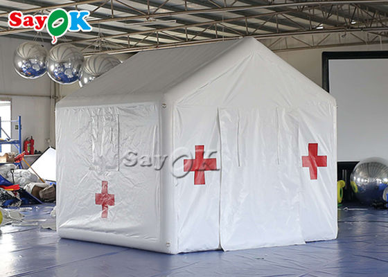 Askeri Alan İçin Saha Hastane Çadırı Mobil 3x3mH Şişme Acil Çadır