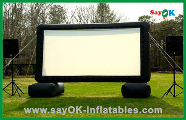 Çin&amp;#39;de yapılan Oxford Kumaş Şişme Film Ekran / Şişme Tv Ekranı