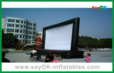 Taşınabilir Açık Film Ekranı Okul Şişme Film Ekranı Oxford Bez Film Ekranını Havaya Uçurmak