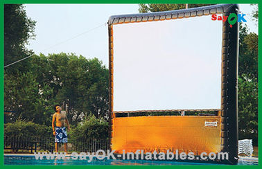 Taşınabilir Ev Şişme Film Ekranı / Projeksiyon Ekranı Özel Sisme
