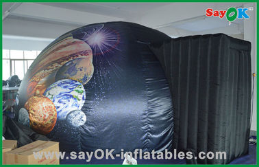 Şişme Hava Kubbesi Projeksiyon Çadırı Siyah Şişme Planetaryum Kubbe Çadırı Şişme Projeksiyon Çadırı Fabrikası