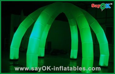 Düğün / Parti İçin Örümcekler Şekil LED Çadır Dome Şişme Aydınlatma Dekorasyon