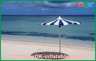Küçük Gölgelik Çadır Promosyon Plaj Şemsiyesi Özel Baskılı Kompakt Rüzgar Geçirmez Şemsiye