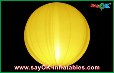 Sarı / Mavi LED Balon Işıklar Chrismas Şişme Sahne Dekorasyonu