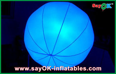 Sarı / Mavi LED Balon Işıklar Chrismas Şişme Sahne Dekorasyonu