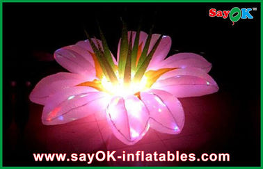 Çiçek Şekli Şişme Aydınlatma Dekorasyon Düğün Şişme LED Işık