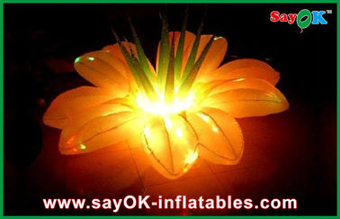 Çiçek Şekli Şişme Aydınlatma Dekorasyon Düğün Şişme LED Işık
