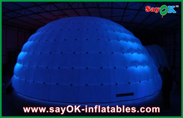 Açık Şişme Dome LED Çadır Özel Aile Kamp Kabarcık Çadır