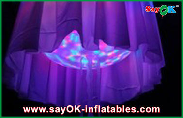 Tatil için Renkli LED Denizanası Şişme Aydınlatma Dekorasyon