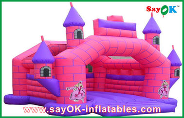 Bounceland Bounce House PVC Büyük Atlama Jacks Bouncy Castle Çocuklar Plaj Şişme Eğlence Şehri