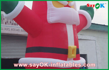Sayok Dev Noel Şişme Kriss Kringle Eğlence İçin Dekorasyon