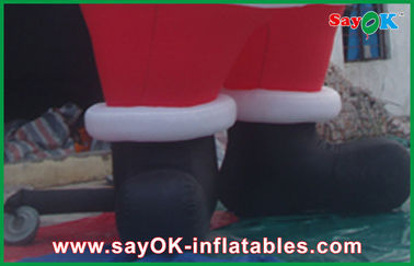 Sayok Dev Noel Şişme Kriss Kringle Eğlence İçin Dekorasyon