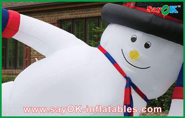 Dev Noel Şişme Dekorasyon Kardan Adam Şişme Tatil Süslemeleri