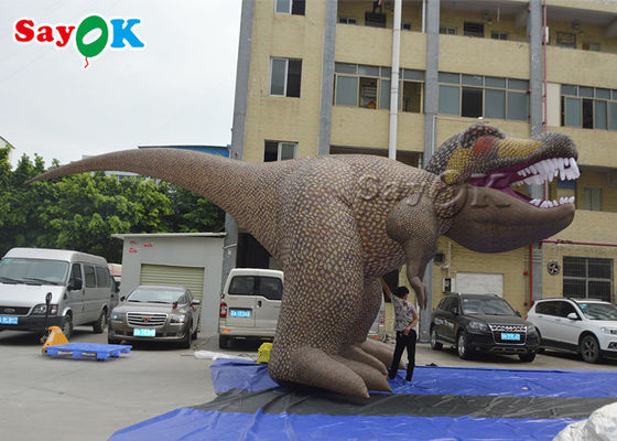 Sergi için 5m 15ft Şişme Maskot T-Rex Tyrannosaurus Dinozor
