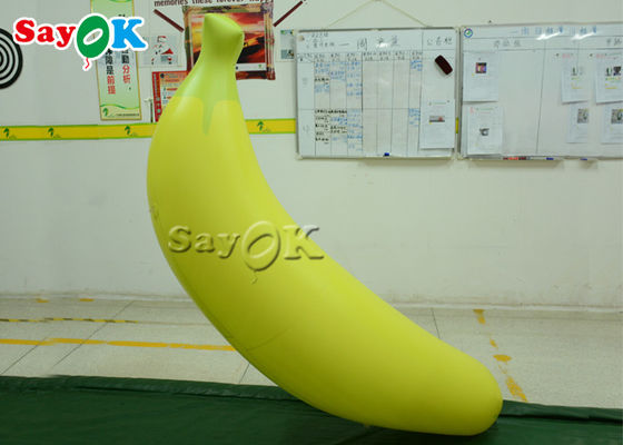 Etkinlik Dekorasyonu için 1.5mH Asılı PVC Muz Şişme Balon