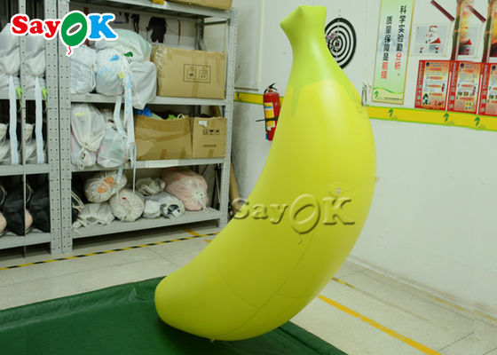 Etkinlik Dekorasyonu için 1.5mH Asılı PVC Muz Şişme Balon