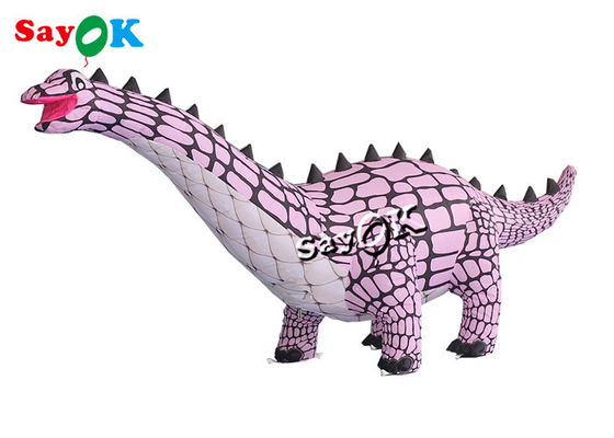 Şişilebilir Reklam Karakterleri 1m / 3.3ft Yüksek Gerçek Boyut Şişilebilir Ankylosaurus Dinosaur Yard Dekoru İçin Şişleyici