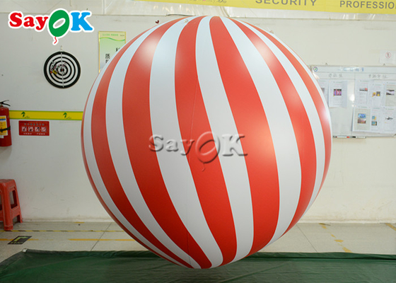 Etkinlik Partisi Dekorasyonu için 1.5m 5ft Kırmızı Şişme Noel Topları