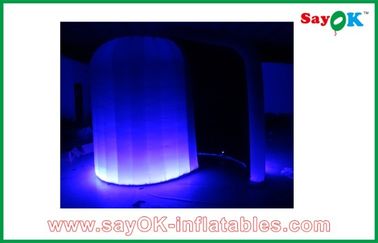 Fotoğraf Kabini Düğün Sahne Renkli Dome Led Işık Reklam için Özel Şişme Ürünler